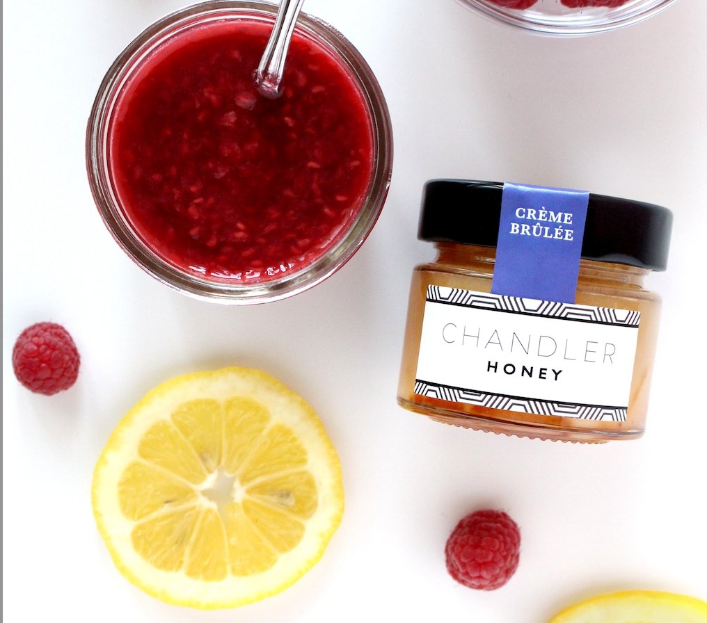 Easy Raspberry Sauce (Guest Featuring Pure Sprinkles) - Chandler Honey